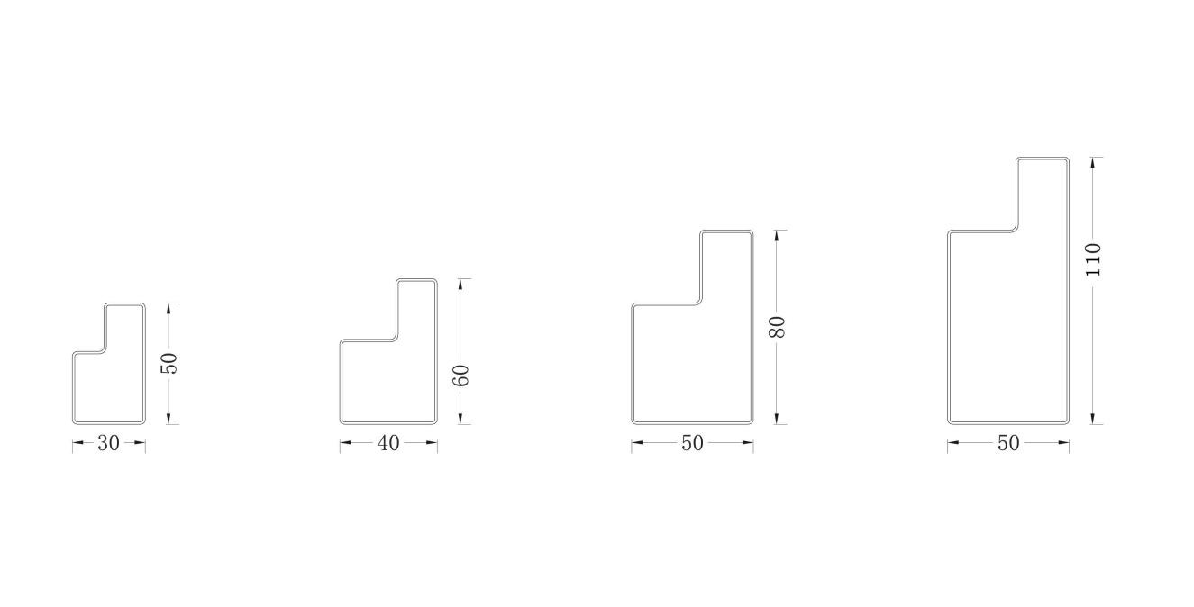 China Industrial Longspan Medium Duty Shelving p shape beams