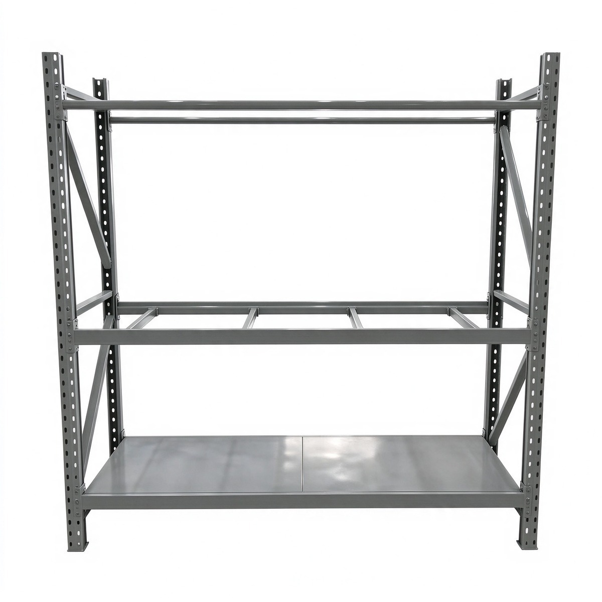 Diamond Hole Medium Duty Longspan Shelving