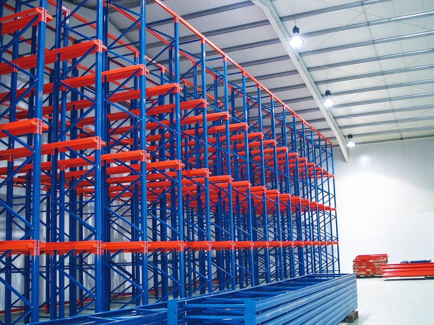 Drive-in racking system for cold storage warehouse in Philippines