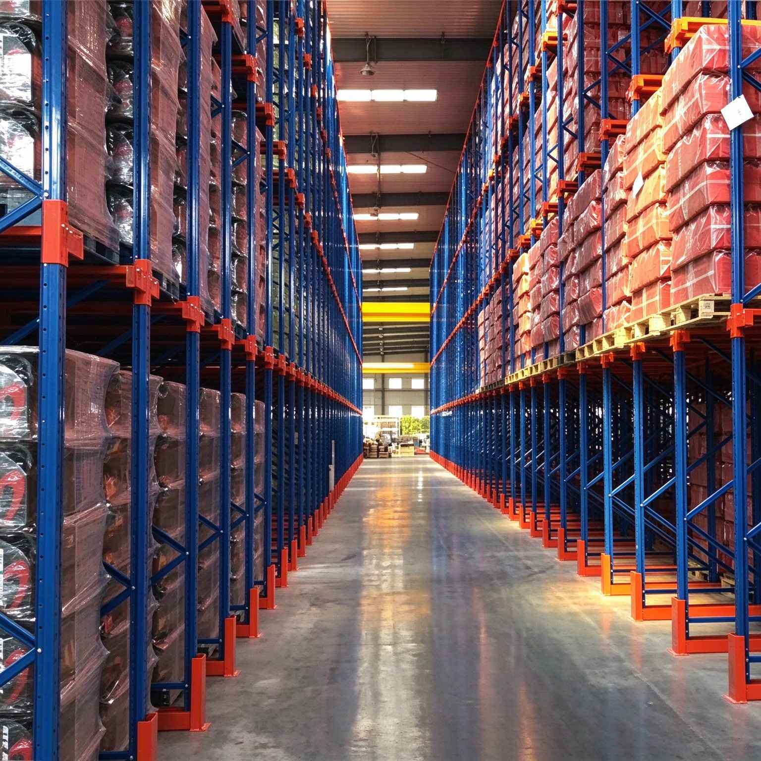Industrial Steel Drive In Pallet Rack application