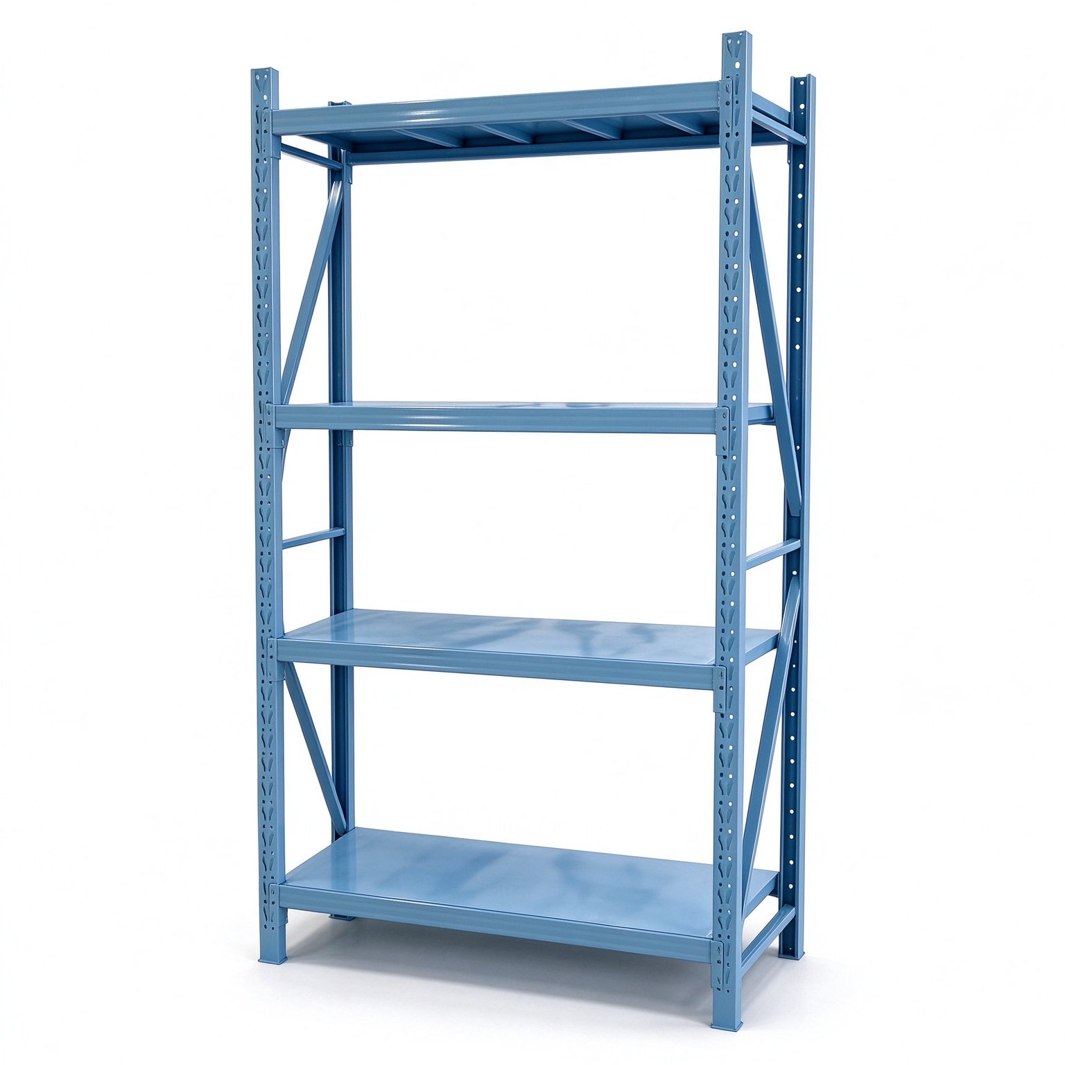 Warehouse Butterfly Hole Light Duty Racking - Light Duty Longspan Shelving