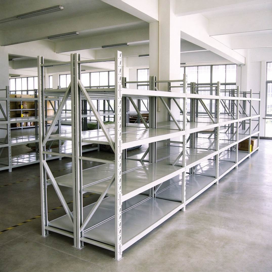Longspan shelving for shoe factory in Indonesia