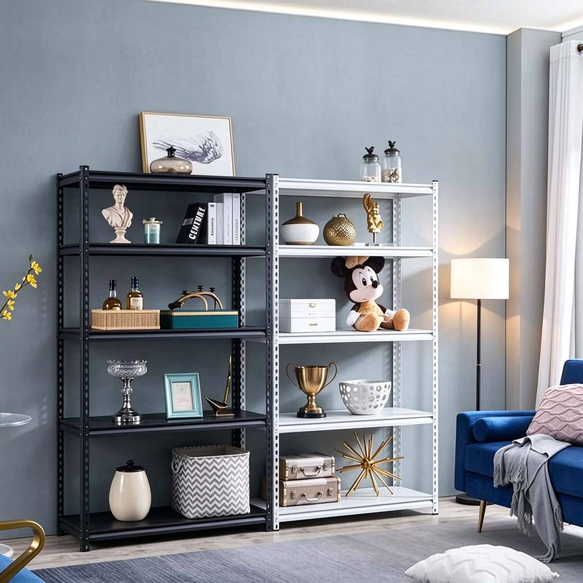 Living Room and Bedroom Boltless Storage Shelving