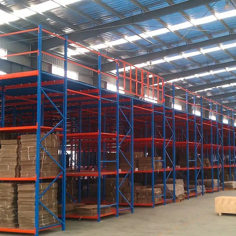 Steel Custom Mezzanine Floor Racking System application