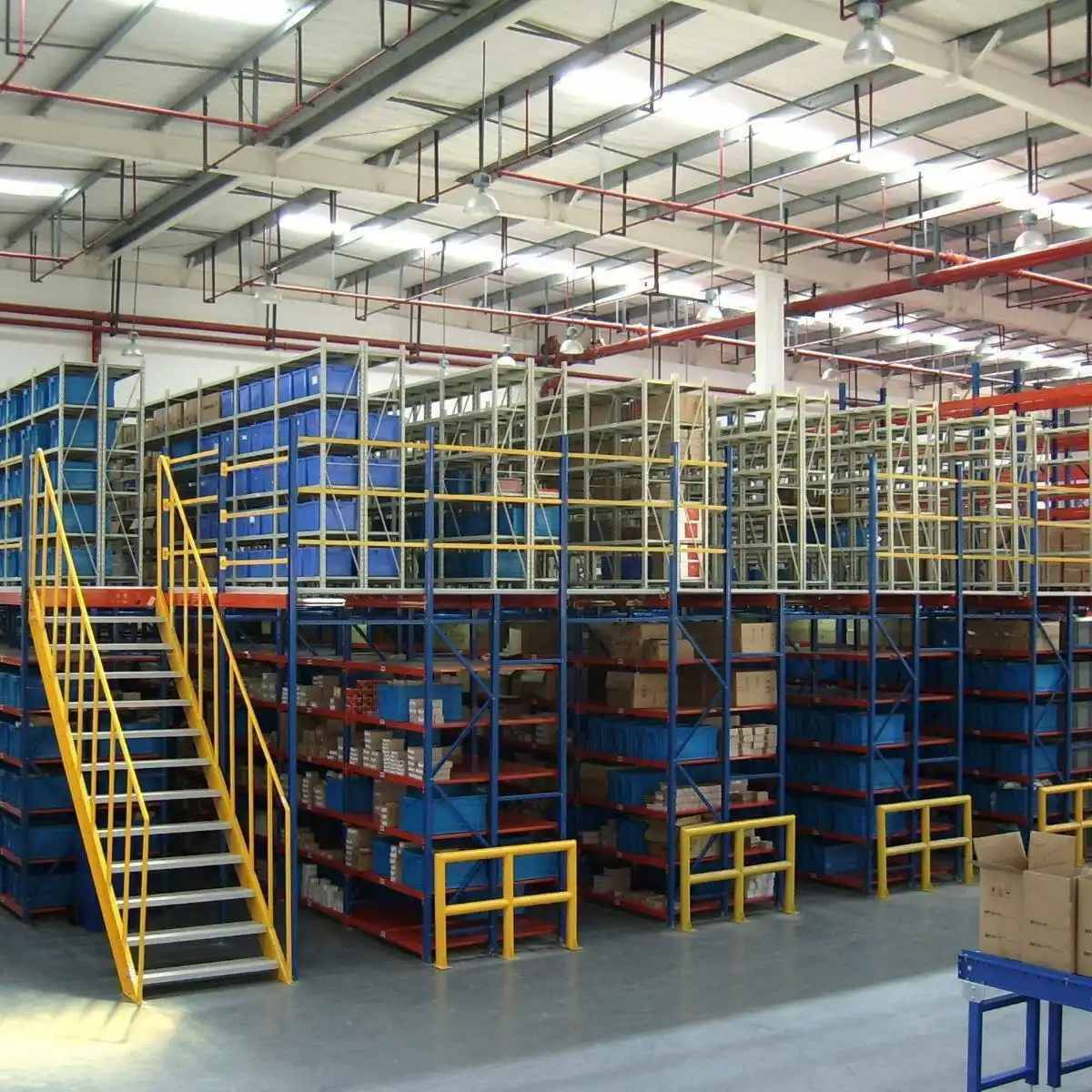Steel Custom Mezzanine Floor Racking System